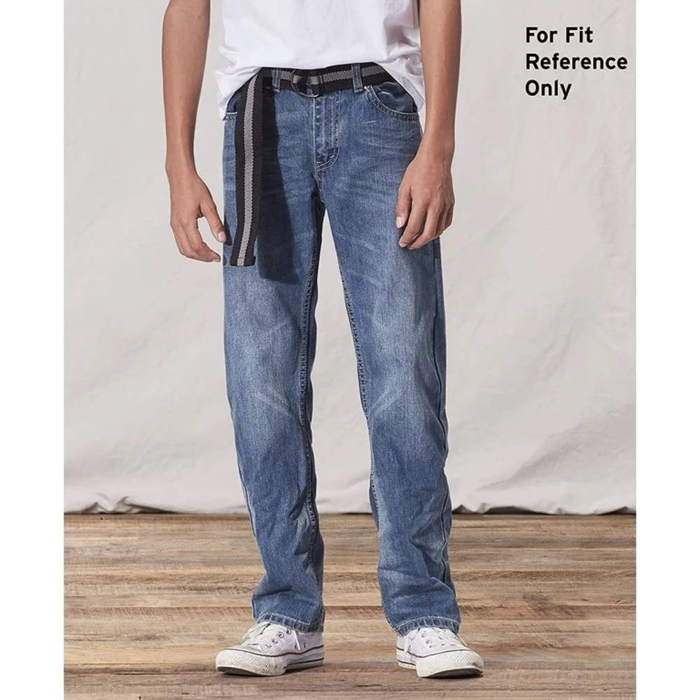 Levi’s Boys 505 Jeans Size 10 Regular W 25 L 25 Mid Rise Classic Medium Wash